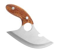 Gadpiparty Coltello da Macellaio in Acciaio Inossidabile Bianco Manico Ergonomico Alta Durezza e Durata per Taglio Carne Professionale in Cucina