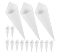 Gadpiparty Coni di Carta Kraft 60 Pezzi per Confetti Coni per Petali Secchi per Matrimoni per Confettata e Bomboniere