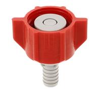 Gadpiparty Connettore per Gasatore Acqua in Plastica Rosso, Adattatore Bib Pratico ed Efficiente, Risparmio Energetico, per Cucina e Bevande