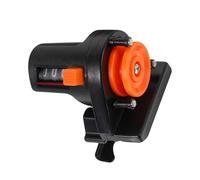 Gadpiparty Contametri per Filo da Pesca Portatile in Plastica Nero Strumento Leggero e Bidirezionale per Misurare Precisione la Lunghezza del Filo da Pesca
