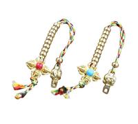 Gadpiparty Contatore Di Perline Di Buddha Semplice e Resistente, Set 2 Pezzi Per Meditazione e Preghiera Buddista, Per Accessori Fai Da Te e Canto Spirituale