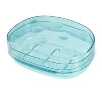 Gadpiparty Contenitore per in Giapponese Doppio Strato e Coperchio, Portasapone Resistente per Doccia e Cucina