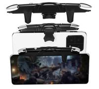 Gadpiparty Controller Di Gioco Mobile Regolabile Con Trigger Rapido Per Smartphone Accessorio Per Gaming Con Attacco Facile e Compatibilità Dominio Assoluto Nei Giochi