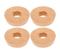 Gadpiparty Coperchi in Legno per Vasi Idroponici 85X85X07 Pollici Set da 4 Tappi Foro per Fioriere in Vetro Adatti per Decorazioni da Scrivania e Ambienti Interni