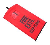 Gadpiparty Copertura Antipolvere Rossa per Estintore 6Kg 32X58Cm Protezione Antigelo e Resistente alle Intemperie Borsa Protettiva Trasparente per Uso Esterno e Veicoli Copertura per