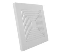 Gadpiparty Copertura Quadrata per Ventola di Scarico Bagno 30X30 CM con Molla Griglia di Ventilazione da Parete Resistente in Plastica Ricambio per Ventilatori da Soffitto e Sistemi di
