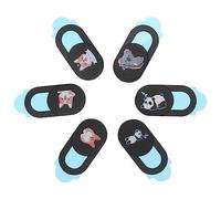 Gadpiparty Copri Webcam Ultrasottile per Laptop Confezione da 6 Scorrevole Protegge Il Tuo Dispositivo Facile da Usare Nessun Danno al Dispositivo