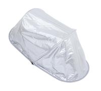 Gadpiparty Coprisedile Posteriore Scooter Argento Anti UV 65-75 Cm