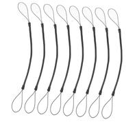 Gadpiparty Cordino Elastico In Plastica Per Penne Touch 8 Pezzi Cordino Retrattile A Spirale Anti-Smarrimento Cordini Per Penna Stilo Tablet Touchscreen Cavo