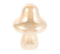 Gadpiparty Cupola in Vetro a Forma di Fungo Decorativa e Antipolvere, Copertura Trasparente Multipurpose per Miniature e Tesori, per Giardini Fatati e Soggiorni