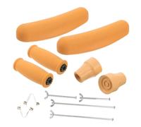 Gadpiparty Cuscinetti Di Ricambio Per Stampelle Sotto Le Ascelle Per Anziani Cinghie Antiscivolo Per Bastoni Da Passeggio Impugnature Comode Per Stampelle