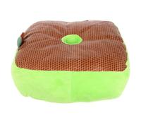 Gadpiparty Cuscino cervicale per Arredamento Avocado Pad Round Passeggio Cuscino a Ciambella per Il Dolore coccige Cuscino del Sedile per Auto Poliestere Green