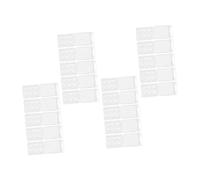 Gadpiparty Custodia Portaoggetti A 6 Scomparti per Candele in Cera Senza Contenitori per Candele in Materiale PVC