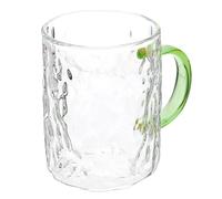 Gadpiparty da Classico in Vetro Borosilicato Verde Manico, Resistente e Bordi Lisci e Pratico per Domestico e Ufficio