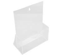 Gadpiparty Depliant Acrilico Espositore Brochure Robusto e Stabile Organizer Banco Elegante e Leggero per Volantini Riviste e Documenti Facile Montare e Portatile