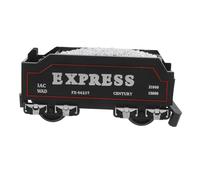 Gadpiparty di camion di carico di carbone munipali plarail treni magnetici mondi più piccoli n locomotive a vapore in scala treno per Locomotiva plastica Black