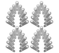 Gadpiparty Fermagli per Cornice Fotografica in Ferro Stabile, Fibbie di Supporto Piccole per Incorniciatura, 1000 Pezzi per Artigianato e Forniture per Cornici, Clip Versatili Adatte a Tutte