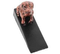 Gadpiparty Fermaporta in Ghisa Chiodi per Porte Parete Design Cuneo Silenzioso per Protezione Adatto Superfici Dure