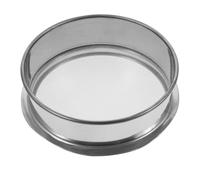 Gadpiparty Filtro a Maglia setaccio a Tamburo colino da Cucina Setaccio inscatolamento filtri a Maglia fine Lour setaccio SIV Tamis Seve Acciaio Inossidabile Silver