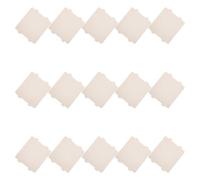 Gadpiparty Foglio di Mica per Microonde 15 Pezzi, Resistente al Calore e Previene Scintille, Materiale Carta Mica Resina Siliconica, Dimensioni 118mm X 99mm per Uso Domestico e Commerciale