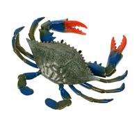 Gadpiparty Giocattolo artificiale realistico di granchio di plastica granchi oceani modello creature vita marina figure decorazione desktop per casa festa display