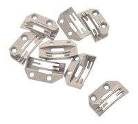 Gadpiparty Griffe di Trasporto per Macchina da Cucire Industriale 8 Pezzi, Piastra Ago Denti Corti ad Alta Trazione per Cucitura Tessuti Ombrelli, Ricambi per Cucito Precisione