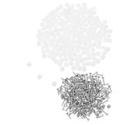 Gadpiparty Inserti Filettati in Plastica e Viti Autofilettanti per Mobili, 200 Pezzi, Supporto Resistente per Porte Pesanti, Facile Installazione, per Montaggio Mobili e Riparazione Armadi