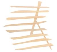 Gadpiparty Kit da 15 Pezzi per Modellare e Scolpire Argilla in Legno, Strumenti per Ceramica e Terracotta per Lavori Artigianali, Utensili a Doppia estremità per Intaglio, Levigatura