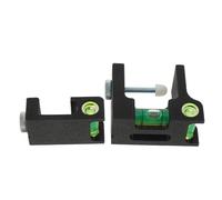 Gadpiparty Kit Livella a Bolla per Composito Nero in PE Strumento di Livellamento Precisione per Corda e Regolazione Rapida e Facile per Allenamento di Tiro