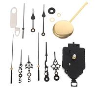 Gadpiparty Kit Meccanismo Orologio da Parete Ricambio Completo Accessori Parte Fai da Te Sostituzione per Orologi Mute Office Bedroom Living