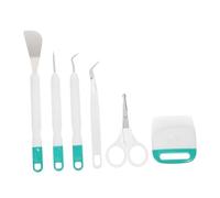 Gadpiparty Kit per Diserbo in Vinile Utensili per Intaglio e Taglio Kit di Precisione per Diserbo Strumento per Lettering Forniture per Intaglio Fai da Te