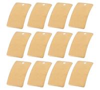 Gadpiparty Lastre di Ottone Rettangolari Resistenti alla Deformazione 25 per Creazione e Decorazioni Quotidiane