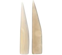 Gadpiparty Lucidatrice per Gioielli in Agata Set da 2 Pezzi, Utensile per Lucidatura Manuale Oro e Argento, Strumento Professionale per Pulizia e Brunitura di Gioielli, Adatto Colore Casuale