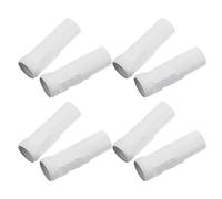 Gadpiparty Manicotti Copricandele per Lampadari E14 Set 8 Pezzi in Vetro Bianco Traslucido Accessori per Lampade a Sospensione Stile Europeo Compatibili Portalampade Candelabro per