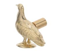 Gadpiparty Maniglia in Ottone a Forma di Colomba per Mobili e Cassetti, Pomello Decorativo Animale in Metallo Dorato, Ferramenta per Armadi e Ante Cucina, Installazione Semplice, Design