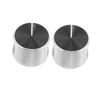 Gadpiparty Manopole Di Controllo Del Bruciatore in Metallo Per Piano Cottura Compatibili Gas e Sostituzione Rapida Senza Strumenti Speciali