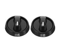 Gadpiparty Manopole per Fornelli a Gas e Forno Elettrico in Plastica Resistente, Kit 2 Pezzi per Sostituzione Manopole Piano Cottura, Controllo Preciso della Fiamma per Cucina da Tavolo