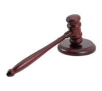 Gadpiparty Martelletto Giudice in con Base e Tribunale per Avvocati e Giuristi Martello per Udienze con Suono Chiaro e Resistente all Strumento per e Rappresentazioni Teatrali