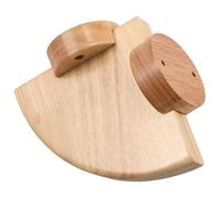 Gadpiparty Mensola Angolare Salvaspazio in Legno Beige Scaffale Triangolare a Muro per Piante e Oggetti Decorativi, per Cucina e Camera da Letto
