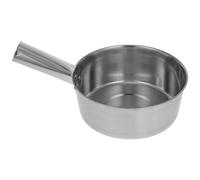 Gadpiparty Mestolo per acqua: Paletta per annaffiare il giardino in acciaio inossidabile - Grande contenitore per il risciacquo del bagnetto del bambino, spesso, per servire e cucinare