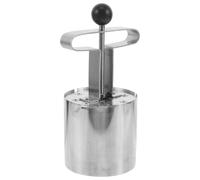 Gadpiparty Metal Honeycomb Briquette Mold Kit in Acciaio Inossidabile Pressa Manuale per Combustibile Solido Stampi DIY per Carbonella e Carbone Resistente e Facile da Usare