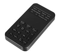 Gadpiparty Mini Sound Card Voice Changer Usb Per Cellulare Effetti Sonori Chiari e Modulatore Vocale Portatile Per Karaoke Videochiamate e Live Streaming