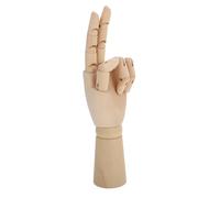 Gadpiparty Modello a Mano in Legno Figura di Disegno Manicure Mano unghia Pratica Mano Pratica delle Unghie Modello Manuale per disegnare Modello di Mano Flessibile Mano del Modello di Legno