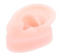 Gadpiparty Modello Di Piercing in Silicone Realistico Per Orecchio Cachi, Espositore Per Gioielli e Orecchini Riutilizzabile, Strumento Didattico Compatto Per Pratica e Formazione Anatomica