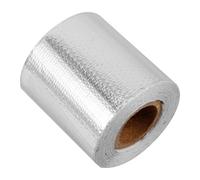 Gadpiparty Nastro Adesivo Termico in Alluminio Resistente alle Alte Temperature per Condotti Aria Hvac, Nastro per Asciugatrice Industriale, Rotolo Isolante Argentato per Ventilazione