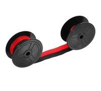 Gadpiparty Nastro per Macchina da Scrivere in Nylon a Doppio Colore Nero e Rosso, Facile da Installare, per Uffici e Compatibile Gr24 Gr41 Gr42 Gr51