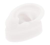Gadpiparty orecchio artificiale pratica del piercing all'orecchio professionale di grandi dimensioni silicio modelli di orecchini orecchio per la pratica del piercing Gel di silice bianca