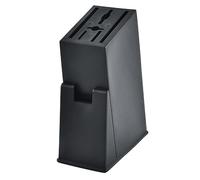 Gadpiparty Organizer per Coltelli in Plastica Nera Multifunzionale per Cucina Domestica, Porta Coltelli Facile da Spostare che Non Rovina le Lame