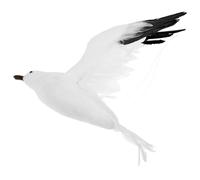 Gadpiparty Ornamento a Forma Di Realistico in Piuma Artificiale E Schiuma Decorativo Volante Per Appendere Decorazione Per Matrimonio Giardino Balcone E Albero Di Natale Taglia L 15.7X15X3 in