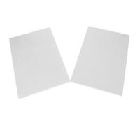 Gadpiparty Pannelli Isolanti in Fibra Ceramica 2 Pezzi 200X300 MM 10 MM Isolamento Avanzato per Caldaie e Forni a Legna Uso Industriale e Termostufe